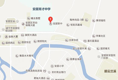 遂宁安居计算机职业高级中学地址在哪里