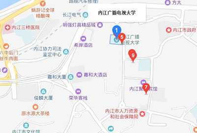 内江计算机广播电视大学地址在哪里