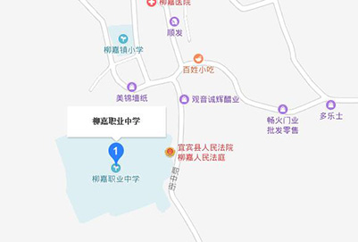 宜宾县柳嘉计算机职业中学地址在哪里