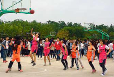 昆明医科大学海源学院女子篮球比赛