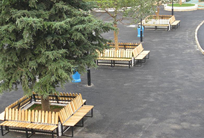 云南省贸易经济学校校园一角