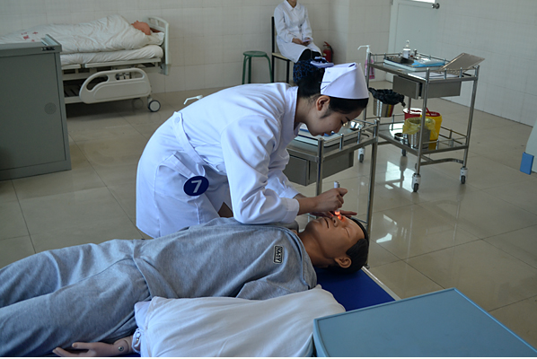 安徽省淮南卫生学校教学活动