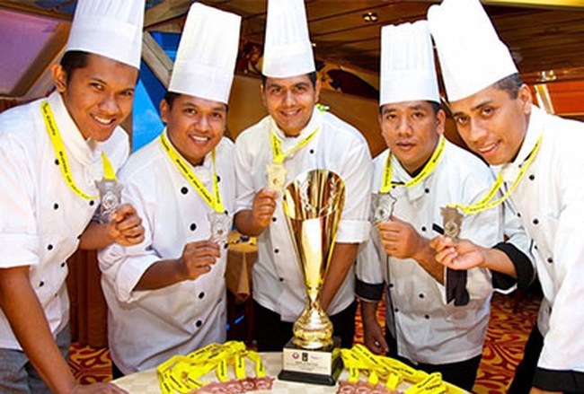 乐山市旅游学校国际船舶厨师专业