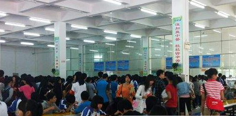 广东省梅州市卫生职业技术学校食堂情况