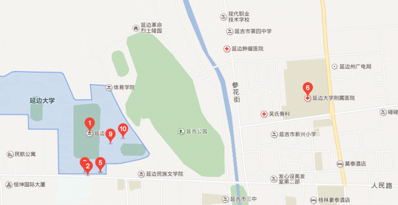 延边大学医学院地址在哪里