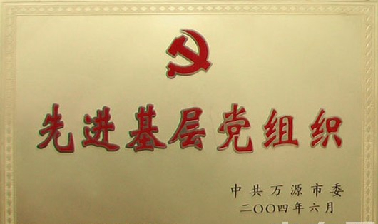 万源市职业高级中学荣誉：先进基层党组织
