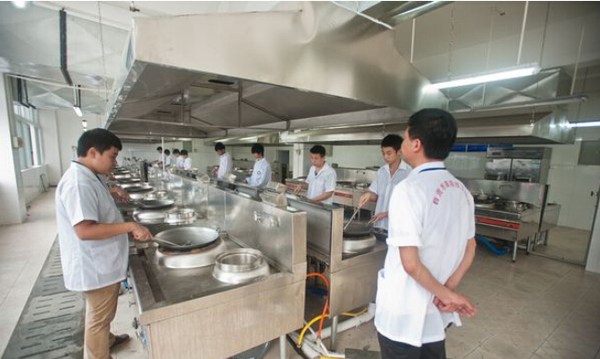 自贡市高级技工学校(自贡市职业培训学院)烹饪实训室