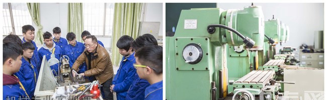 四川省工业贸易学校机械专业实训课