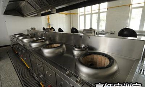 四川省商务学校烹饪实训室