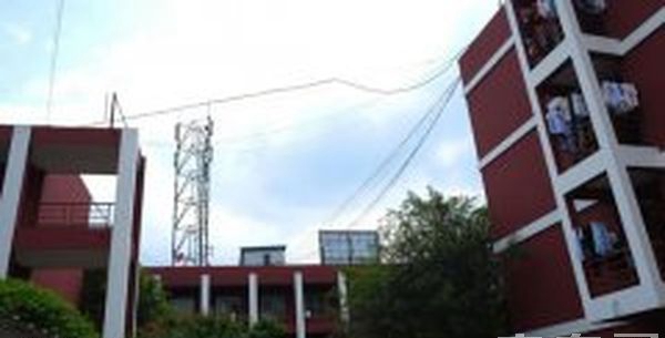 成都天府职业技术学校校园一角